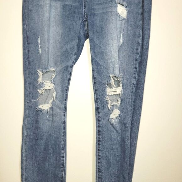 Judy Blue Priscilla Distressed Skinny Jeans 15 32 - Picture 3 of 11